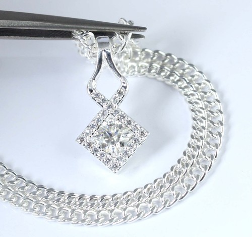 Bianco diamante solitario - diamante, 1.16