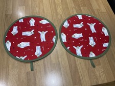 Coppia tessuto pupazzo di neve