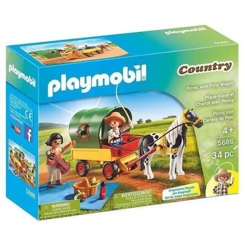 Playmobil 5686 country picnic - playmobil,
