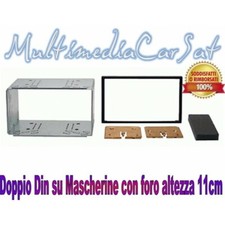 Auto Gabbia Plancia Autoradio Montaggio Doppio 2 Din ISO Mascherine Univ 3600 