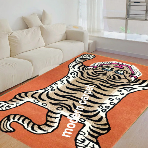 Tappeto tigre tibetana - tappeto,
