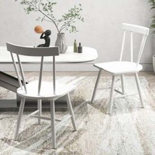 Set 2 sedie da pranzo in legno