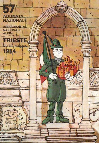Cartolina trieste 57 - di,