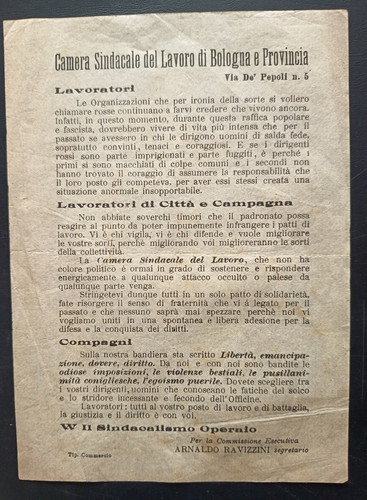 Bologna arnaldo ravizzini - bologna,