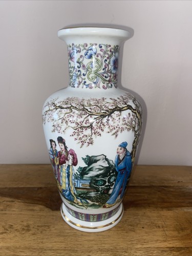 Vaso cinese ceramica con - cinese, in