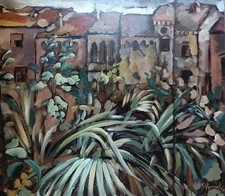 SIGFRIDO NANNUCCI 1966 olio