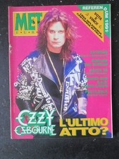 METAL SHOCK 109 1991 OZZY OSBOURNE DEATH SS EXTREME [G207]