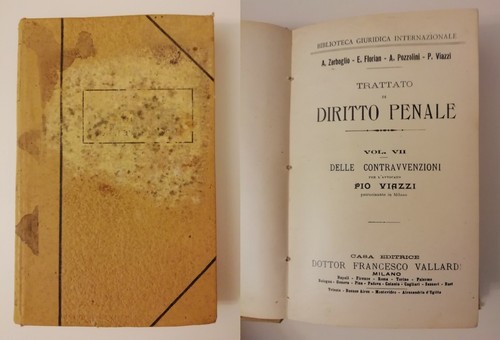 Trattato diritto penale - diritto,