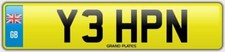 PN Targa INIZIALI Y3 HPN CARA