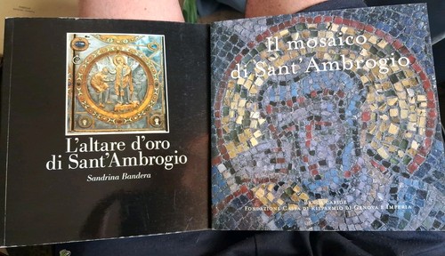 Mosaico altare d oro - +, di