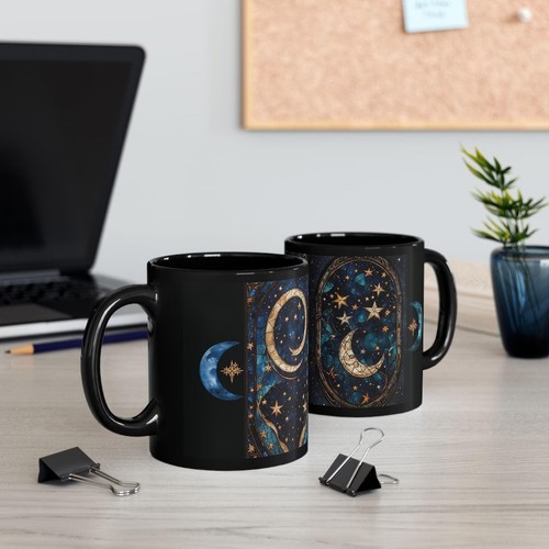 Tazza caffè celeste galassia