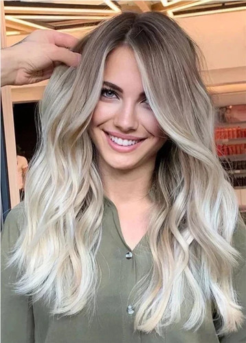 Capelli umani nuova - nuova, moda