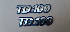 2 SCRITTE LOGO TD100- FIAT MAREA-BRAVO-BRAVA-NUOVO