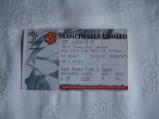 BIGLIETTO STUB Manchester