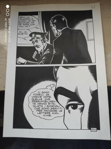 Tavola original art kriminal - original,