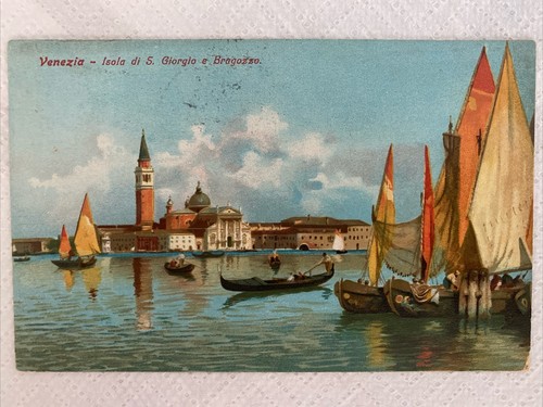 Cartolina epoca venezia - d'epoca:,