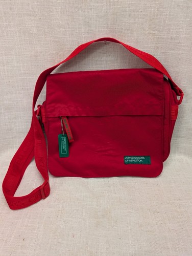 Borsa scuola benetton vintage - benetton,