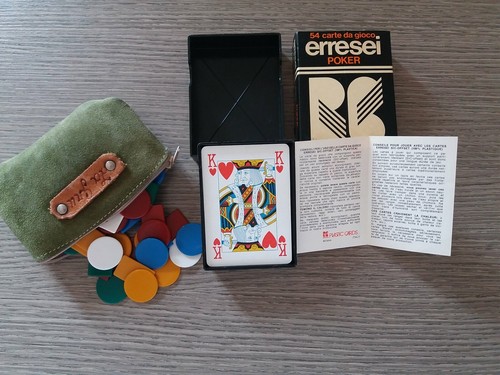 Carte gioco erresei poker - carte,