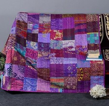 Trapunta patchwork seta - trapunta, in
