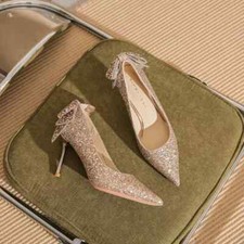 Decolte Scarpe Donna 8 cm Oro
