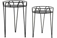 TAVOLINO SALOTTO TAVOLINO PORTAVASO TAVOLINI ALZATA TAVOLI SET 2 PEZZI