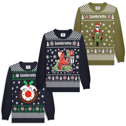 Maglione natalizio lambretta - maglione,