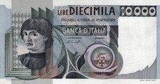 Italy 10,000 Lire 1976 Pick #