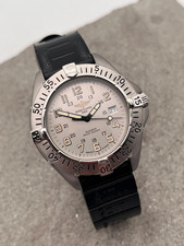 RARO OROLOGIO DA UOMO BREITLING A57035 COLT GREY DIAL ACCIAIO INOX LUSSO OTTIMO