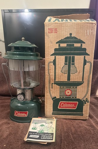 Vintage coleman 220f195 due - vintage,