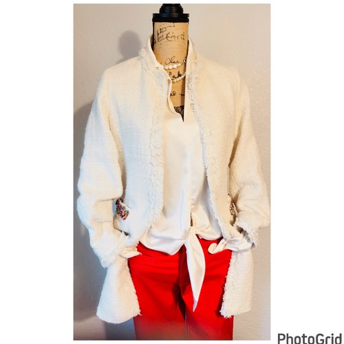 Zara tweed jacket coat - jacket,