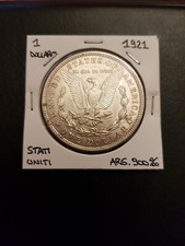 1921 US Silver 1 Dollar Coin