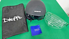 Jet DIEFFE Casco Moto - S, Matt Black