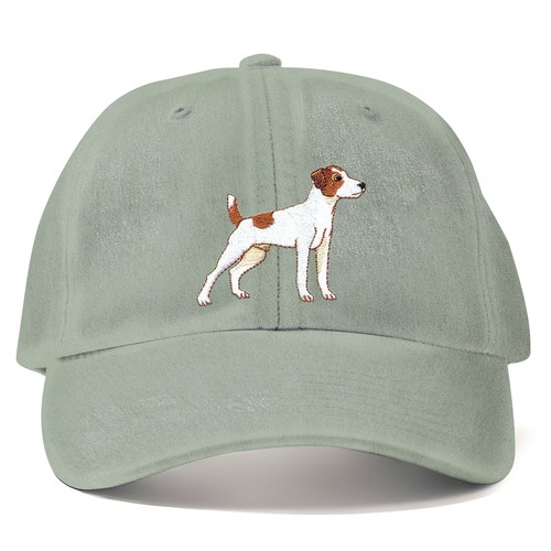 Cappello ricamato jack russell - ricamato,
