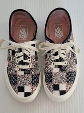Scarpe bambina Vans patchwork floreali a quadri taglia 2,5