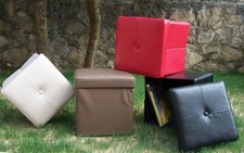 Pouff pouf seduta contenitore - pouff,