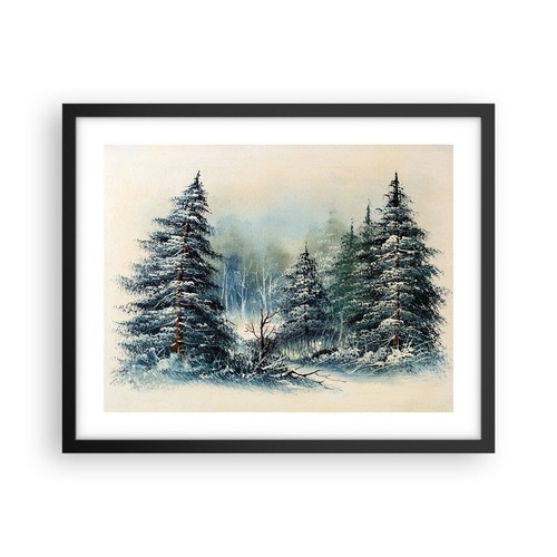 Poster 50x40cm neve abeti - poster,