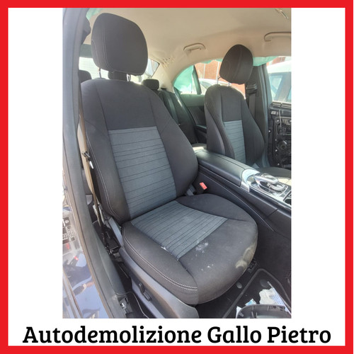 Sedili tessuto nero mercedes - sedili,