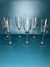 LANSON CHAMPAGNE FLUTES X 6  SPIEGELAU FLUTES  DISCONTINUED LIMITED STOCK NEW
