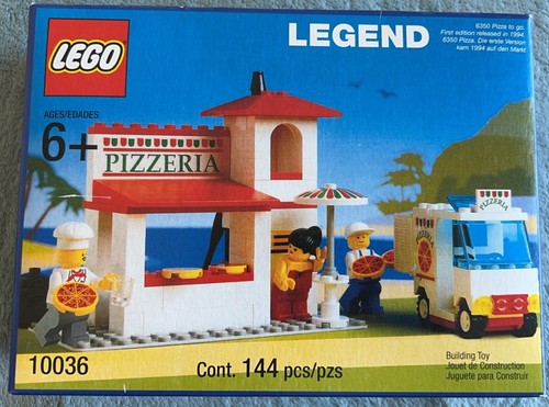 Lego pizza 10036 6350 - pizza, to