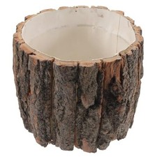  Fioriera in legno naturale