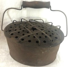 PICCOLO BRACIERE IN FERRO PORTATILE