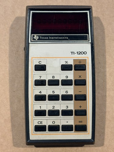 Texas instruments 1200 - texas, ti-1200