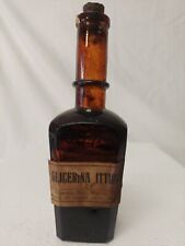 Stupenda Vecchia Bottiglietta In Vetro Glicerina Farmacia Dott. Maggi Piacenza 