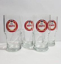 4 BICCHIERI BIRRA RAFFO PUBBLICITARI RARI