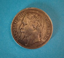 Francia 5 Franchi 1867 - argento