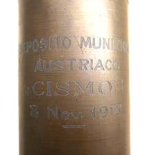 1915-18 PORTAOMBRELLI 10,4cm CISMON BERNDORF KUK ARDITI NO SCAVO WWI