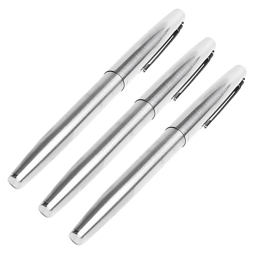911 steel fountain pen - 3x,