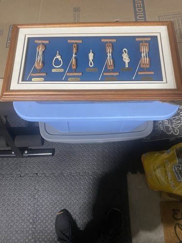 Scatola ombra con nodi - , nautici