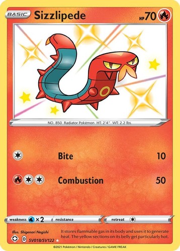 Sizzlipede sv018 sv122 - -, sv018/sv122