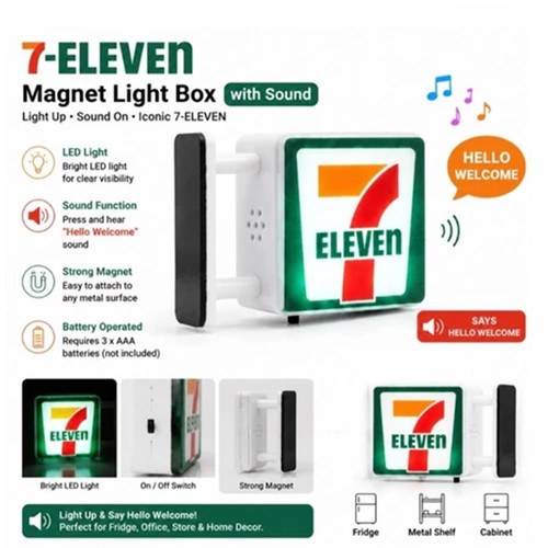 Insegna modello regalo - insegna, 7-11